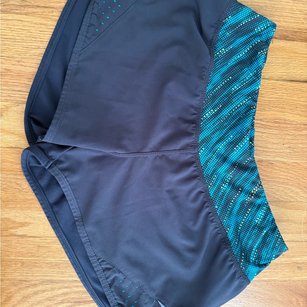 Champion Gray and Teal Athletic Shorts